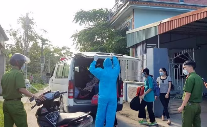 Tổ chức cách ly các F1 ở Hà Nam Tổ chức cách ly các F1 ở Hà Nam