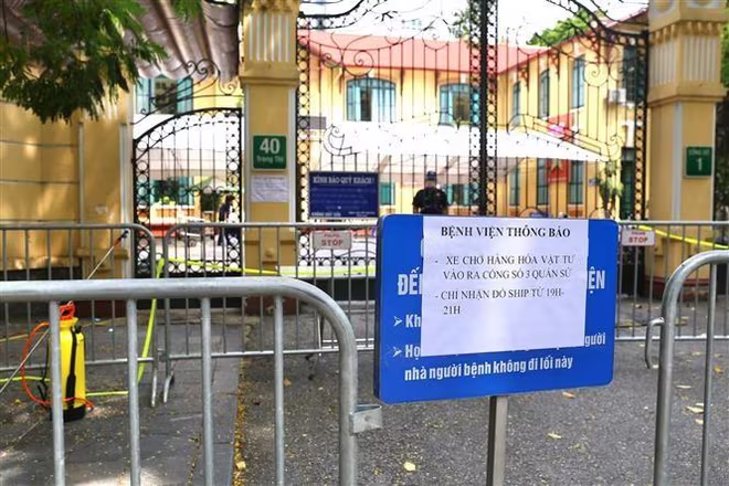 Bệnh viện Việt Đức sẽ dở phong tỏa từ 0h00 ngày 18-10-2021 Bệnh viện Việt Đức sẽ dở phong tỏa từ 0h00 ngày 18-10-2021