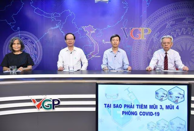 Các chuyên gia chia sẻ thông tin tại buổi tọa đàm (Ảnh: VGP) Các chuyên gia chia sẻ thông tin tại buổi tọa đàm (Ảnh: VGP)