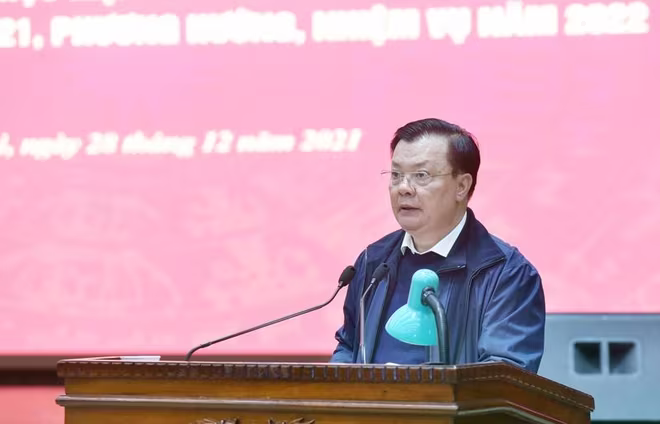 Bí thư Thành ủy Hà Nội Đinh Tiến Dũng