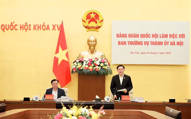 Chủ tịch Quốc hội Vương Đình Huệ kết luận