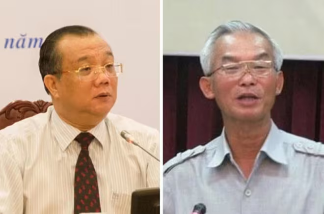 Ông Huỳnh Văn Tí (trái) và ông Nguyễn Ngọc Phi (phải) Ông Huỳnh Văn Tí (trái) và ông Nguyễn Ngọc Phi (phải)