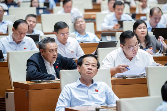 Đoàn ĐBQH TP Hà Nội tại phiên thảo luận chiều 28-5