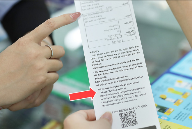 Người dân có thể tra cứu nguồn gốc thuốc một cách dễ dàng