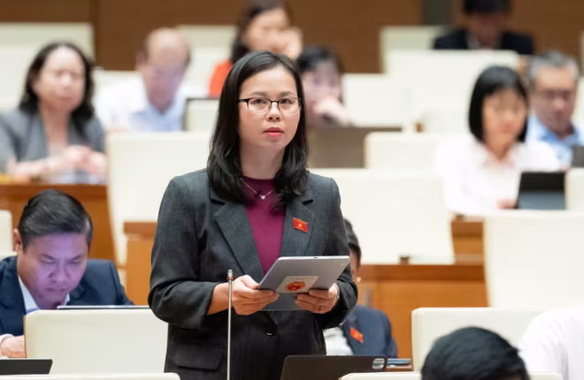 Đại biểu Chu Hồng Thái phát biểu thảo luận