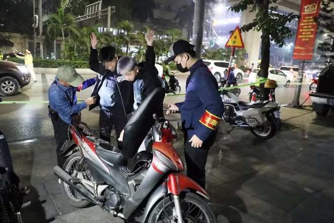 Lực lượng 141 - CATP Hà Nội triển khai cắm chốt phòng, chống tội phạm