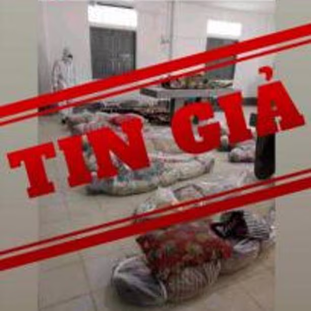 Hình ảnh được chia sẻ là tin giả, không phải xảy ra tại TP HCM Hình ảnh được chia sẻ là tin giả, không phải xảy ra tại TP HCM