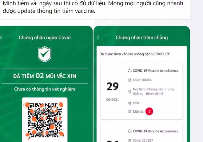 Không phải ai đã tiêm đủ 2 mũi vaccine phòng Covid-19 sẽ có ngay thẻ xanh&quot;