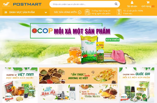 Viettel Post và Postmart là doanh nghiệp nòng cốt triển khai kế hoạch phát triển về TMĐT