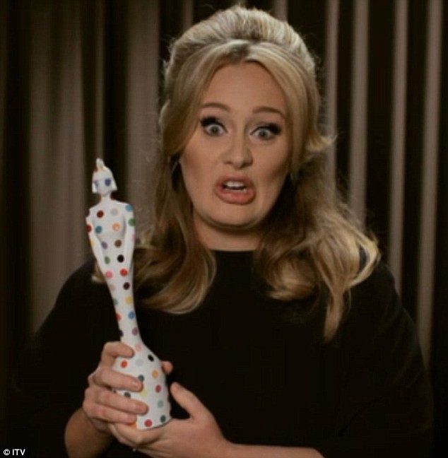 Adele nói ngắn vì sợ... bị ngắt lời ảnh 2 Adele nói ngắn vì sợ... bị ngắt lời ảnh 2
