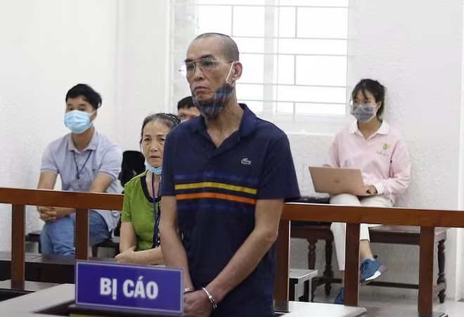 Nguyễn Đức Chung tại phiên tòa.