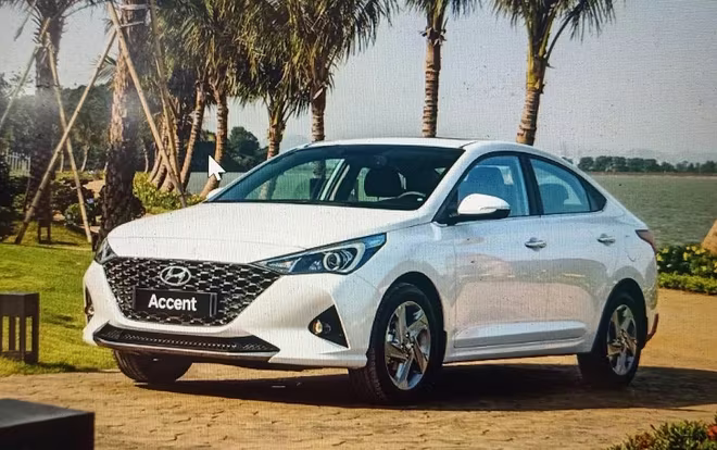 Xe ô tô Hyundai Accent (ảnh minh họa). Xe ô tô Hyundai Accent (ảnh minh họa).