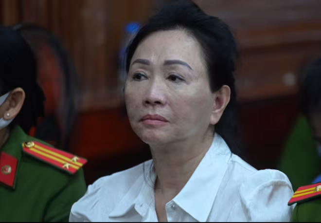 Bị can Trương Mỹ Lan - Chủ tịch Tập đoàn Vạn Thịnh Phát.