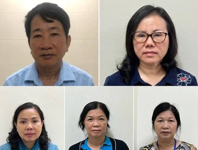 Một số bị can trong vụ án