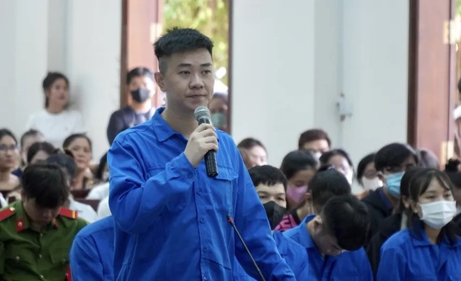 Bị cáo Huỳnh Hữu Tường bị xác định là đối tượng cầm đầu, chủ mưu trong vụ án