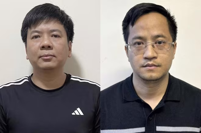 Bị can Nguyễn Ngọc Thủy (tức Shark Thủy) và đồng phạm Bị can Nguyễn Ngọc Thủy (tức Shark Thủy) và đồng phạm