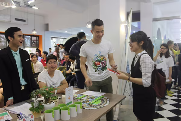 Sinh viên học sinh luôn hào hứng với những ý tưởng khởi nghiệp