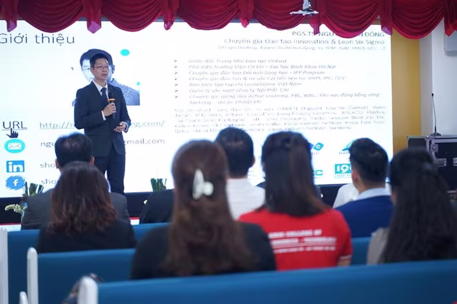 PGS.TS Nguyễn Tiến Đông muốn tạo chuyển biến tích cực, nâng cao chất lượng đào tạo khối cao đẳng/ đại học tại EQuest, đem đến nguồn nhân lực chất lượng cao PGS.TS Nguyễn Tiến Đông muốn tạo chuyển biến tích cực, nâng cao chất lượng đào tạo khối cao đẳng/ đại học tại EQuest, đem đến nguồn nhân lực chất lượng cao