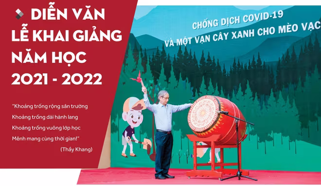 Tâm trạng đầy khoảng trống của thầy giáo khi lễ khai giảng thiếu các em học sinh thân yêu