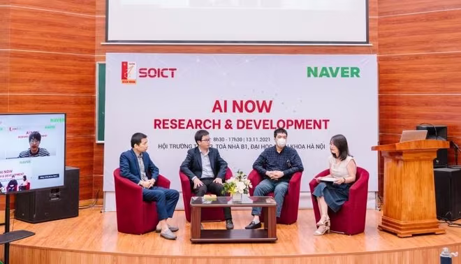 Các chuyên gia trong và ngoài nước thông tin về xu hướng phát triển mới của AI thế hệ mới Các chuyên gia trong và ngoài nước thông tin về xu hướng phát triển mới của AI thế hệ mới