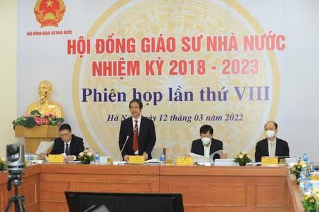 10 ứng viên GS PGS Không được đưa vào danh sách lấy phiếu tín nhiệm 10 ứng viên GS PGS Không được đưa vào danh sách lấy phiếu tín nhiệm