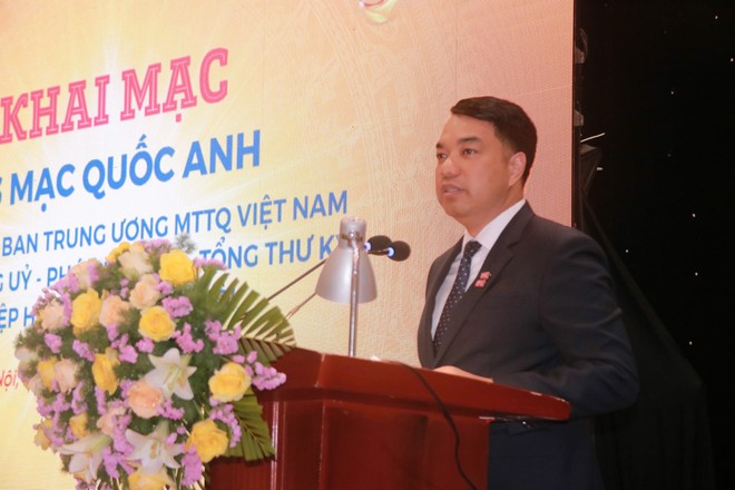 Ông Mạc Quốc Anh – Phó Chủ tịch Hiệp hội Doanh nghiệp nhỏ và vừa Hà Nội nhấn mạnh đây là thời khắc đặc biệt để thắp lên khát vọng hành động vì một Việt Nam phát triển bền vững