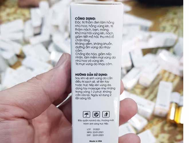 Sản phẩm giả được làm như sản phẩm thật