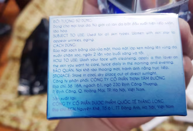 Hàng giả được sản xuất tinh vi, giống hệt sản phẩm thật