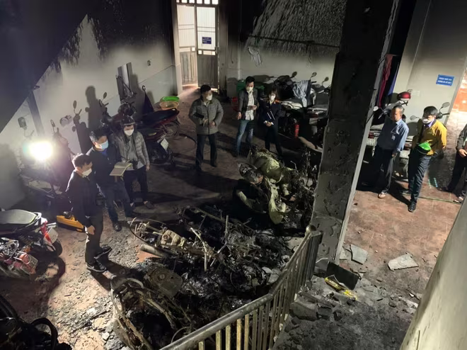 Hiện trường vụ cháy