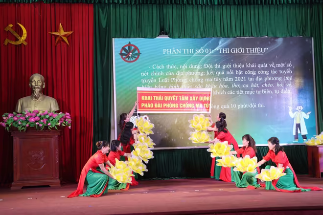 Phần thi giới thiệu của xã Khai Thái Phần thi giới thiệu của xã Khai Thái