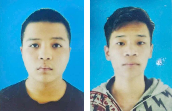 Hai đối tượng Huy và Trung