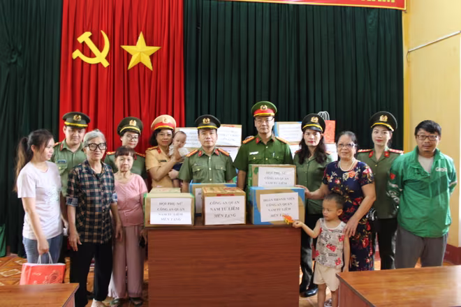 Nghĩa cử cao đẹp của CBCS CAQ Nam Từ Liêm