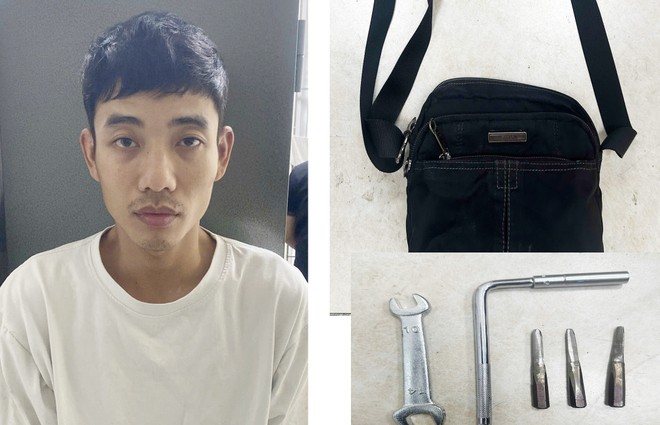 Đối tượng Nguyễn Tiến Thành và tang vật vụ án