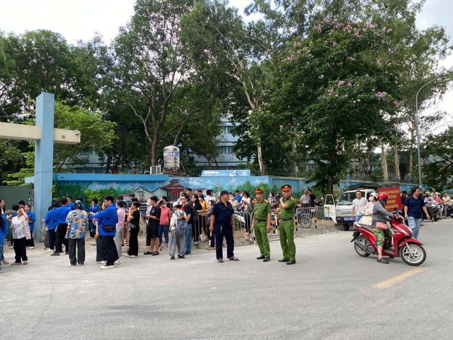 Đây là lần đầu tiên CATP triển khai phương án bảo vệ thi đến lực lương Công an cơ sở