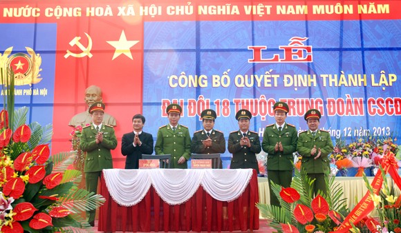 Thành lập Đại đội CSCĐ số 18 ở Thạch Thất và phụ cận ảnh 3 Thành lập Đại đội CSCĐ số 18 ở Thạch Thất và phụ cận ảnh 3