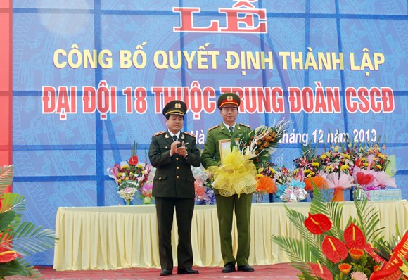 Thành lập Đại đội CSCĐ số 18 ở Thạch Thất và phụ cận ảnh 1 Thành lập Đại đội CSCĐ số 18 ở Thạch Thất và phụ cận ảnh 1