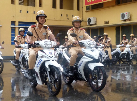 CATP tiếp nhận 50 xe mô tô do Công ty YAMAHA tài trợ ảnh 4 CATP tiếp nhận 50 xe mô tô do Công ty YAMAHA tài trợ ảnh 4