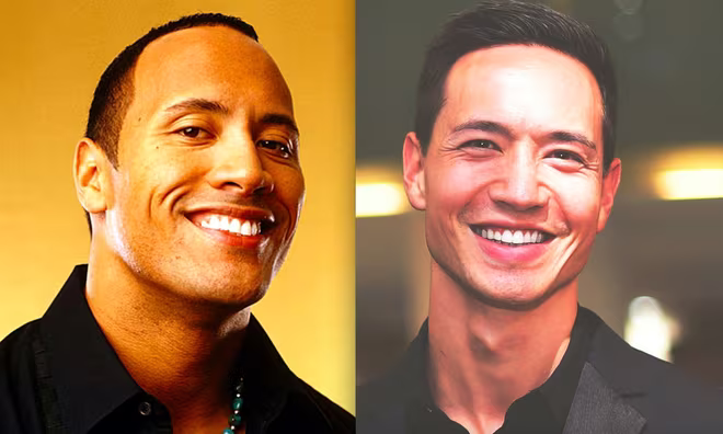 Kim Lý còn được ví như siêu sao phim hành động Hollywood – Dwayne Johnson Kim Lý còn được ví như siêu sao phim hành động Hollywood – Dwayne Johnson