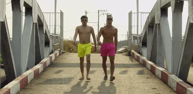 "Vệ sĩ Sài Gòn" còn gây án tượng bởi tình huống hài hước và lối diễn duyên dáng của các nhân vật "Vệ sĩ Sài Gòn" còn gây án tượng bởi tình huống hài hước và lối diễn duyên dáng của các nhân vật