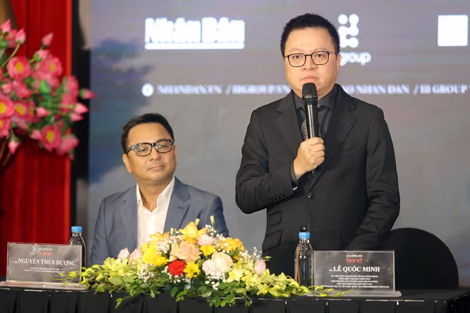 Ông Lê Quốc Minh, Ủy viên Trung ương Đảng, Tổng Biên tập Báo Nhân Dân, Phó Trưởng Ban Tuyên giáo Trung ương, Chủ tịch Hội Nhà báo Việt Nam, Trưởng Ban chỉ đạo chương trình