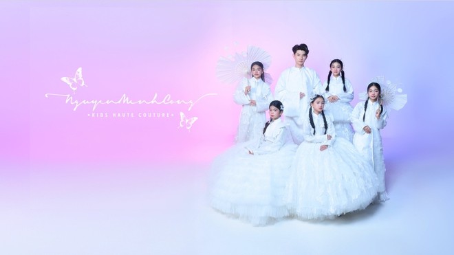 Ấn tượng với bộ sưu tập thời trang "Bách hoa tiên" dành cho trẻ em