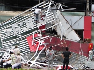Bão số 1 gây nhiều thiệt hại tại các tỉnh phía Nam ảnh 1 Bão số 1 gây nhiều thiệt hại tại các tỉnh phía Nam ảnh 1