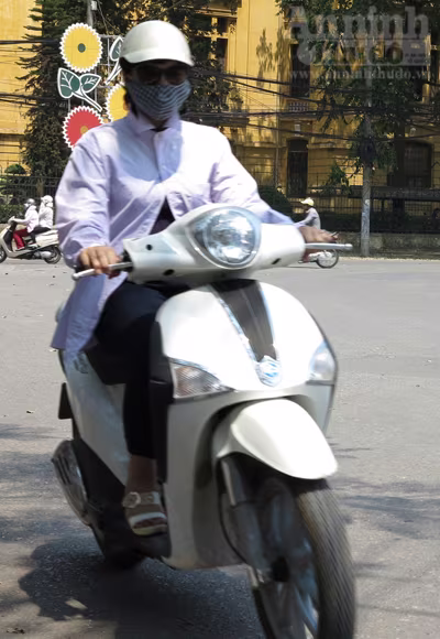 Chùm ảnh: "Nin-ja" trên phố phường Hà Nội ảnh 5 Chùm ảnh: "Nin-ja" trên phố phường Hà Nội ảnh 5