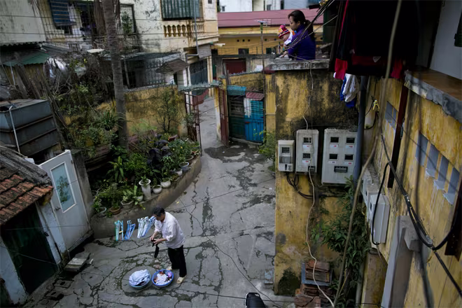 Tập thể cũ Hà Nội, những hình ảnh quen mà lạ ảnh 12