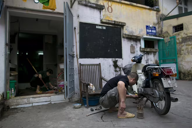 Tập thể cũ Hà Nội, những hình ảnh quen mà lạ ảnh 15