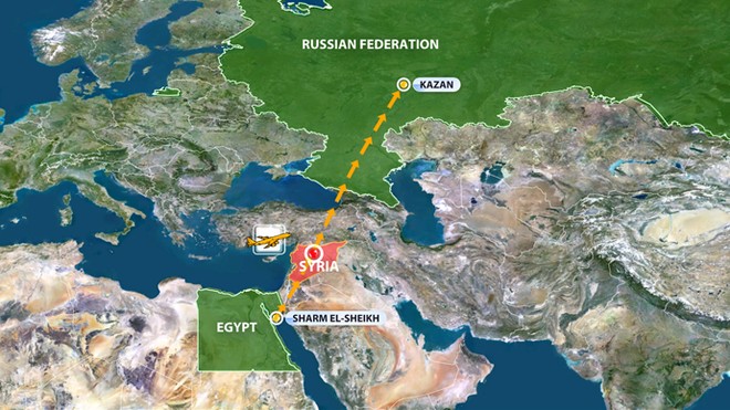 1 máy bay chở khách Nga bị bắn trên bầu trời Syria ảnh 1 1 máy bay chở khách Nga bị bắn trên bầu trời Syria ảnh 1