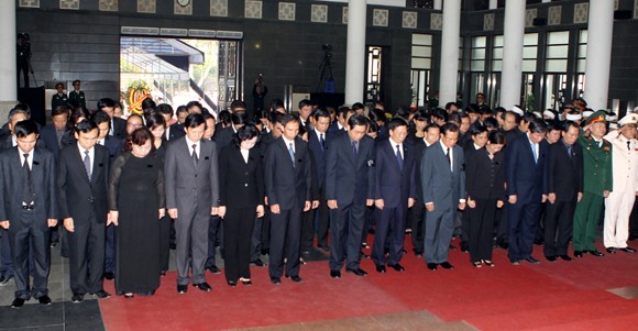 Các đồng chí lãnh đạo cao cấp tiếc thương Đại tướng Võ Nguyên Giáp ảnh 9 Các đồng chí lãnh đạo cao cấp tiếc thương Đại tướng Võ Nguyên Giáp ảnh 9