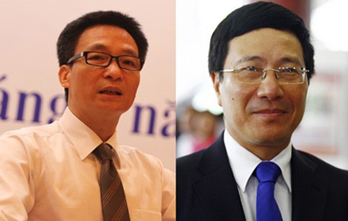 Hai ông Vũ Đức Đam, Phạm Bình Minh được phê chuẩn làm Phó thủ tướng ảnh 1 Hai ông Vũ Đức Đam, Phạm Bình Minh được phê chuẩn làm Phó thủ tướng ảnh 1