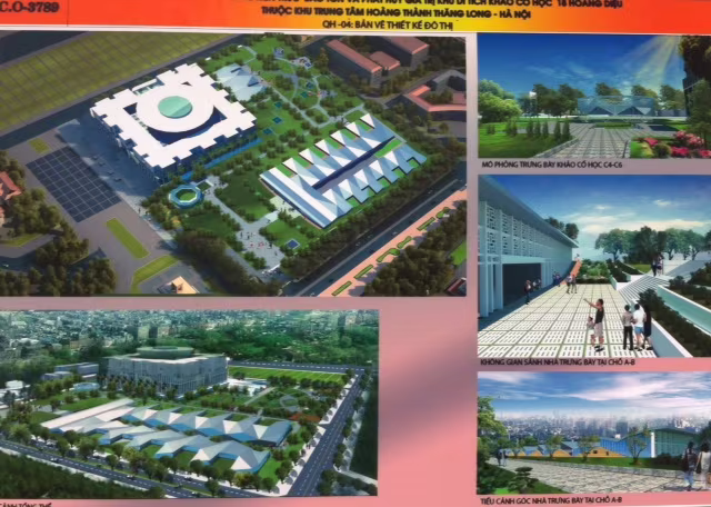 Chấm chọn phương án thiết kế kiến trúc Hoàng Thành Thăng Long ảnh 4 Chấm chọn phương án thiết kế kiến trúc Hoàng Thành Thăng Long ảnh 4