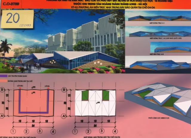 Chấm chọn phương án thiết kế kiến trúc Hoàng Thành Thăng Long ảnh 2 Chấm chọn phương án thiết kế kiến trúc Hoàng Thành Thăng Long ảnh 2